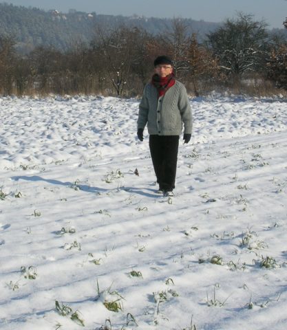 An inspiring walk on a clear, winter day becomes the highlight of the season.  The atmosphere is full of real artistic energy.